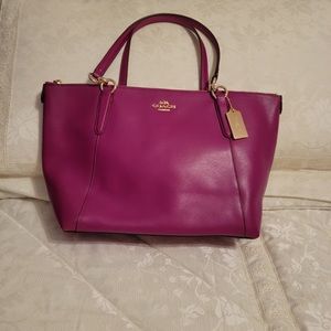 Coach Ava Leather Tote